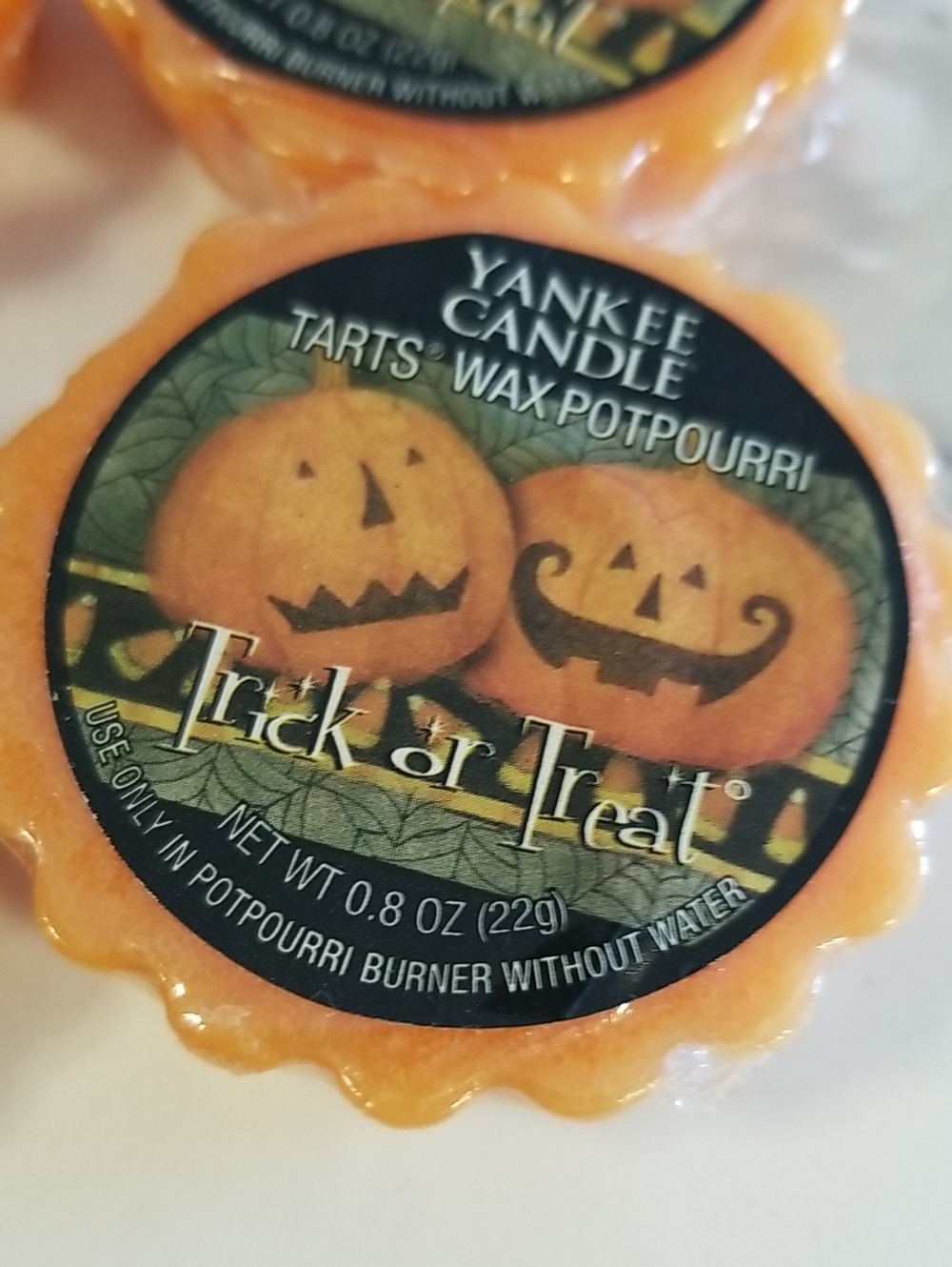 Lot Of Yankee candle Trick Or Treat Wax Tarts Halloween